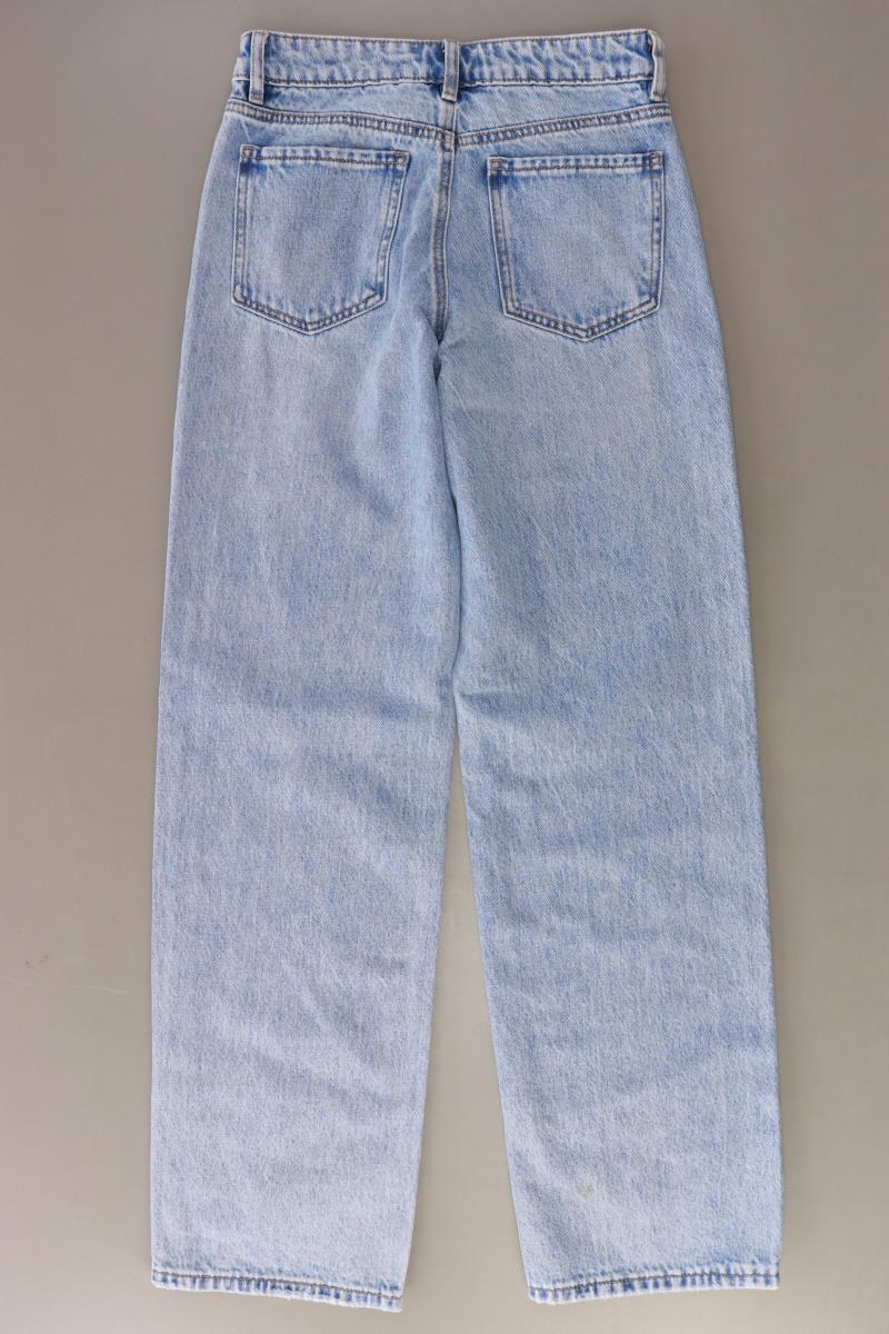 Mango Mom Jeans Gr. XS blau aus Baumwolle