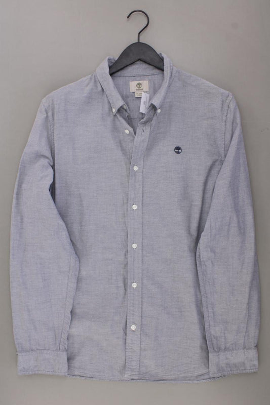 Timberland Langarmhemd für Herren Gr. XL grau aus Baumwolle