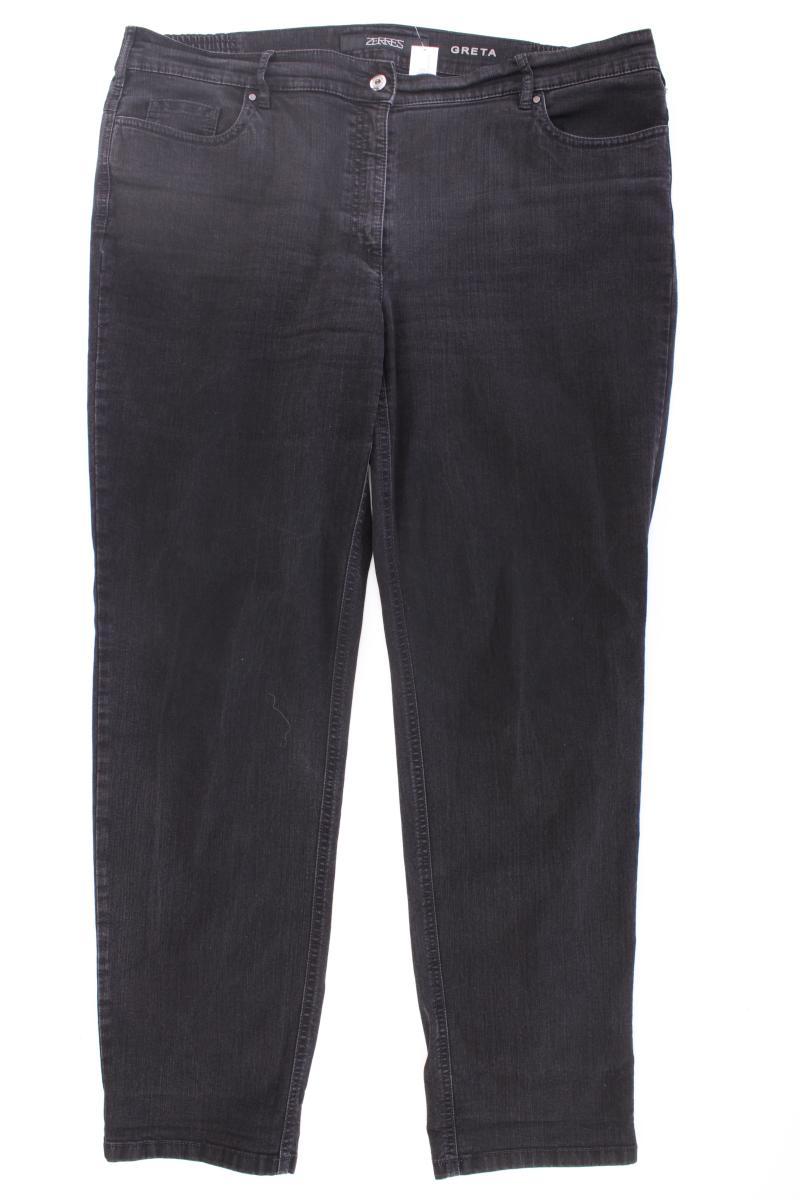 Zerres Straight Jeans Gr. 48 Modell Greta grau aus Baumwolle
