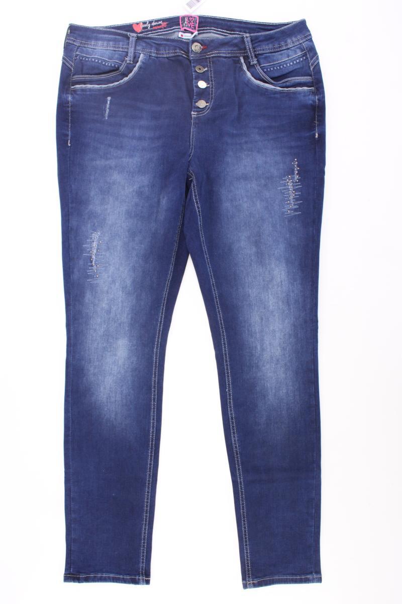 Street One Skinny Jeans Gr. 48 neuwertig blau