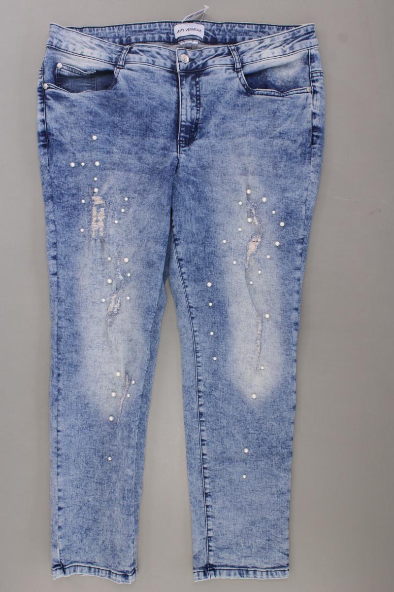 Amy Vermont Skinny Jeans Gr. 48 blau