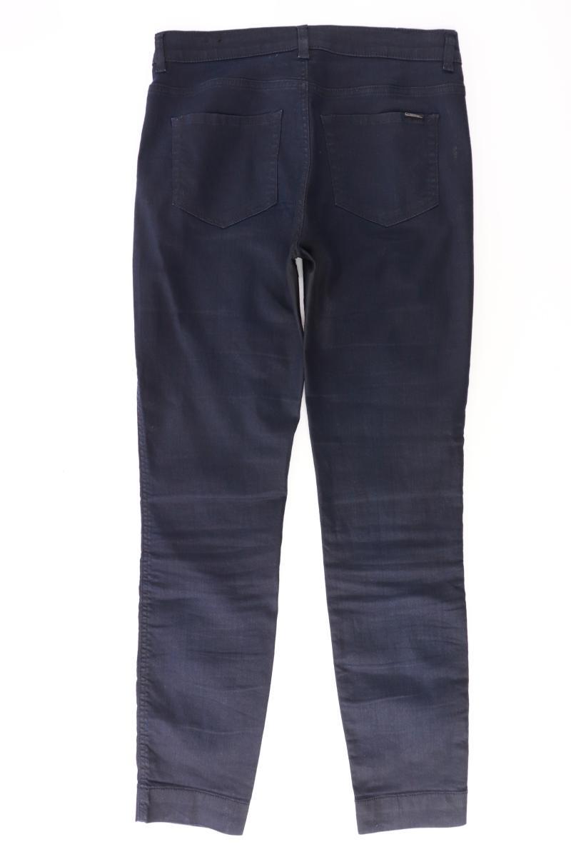 comma, Skinny Jeans Gr. 38 blau aus Baumwolle