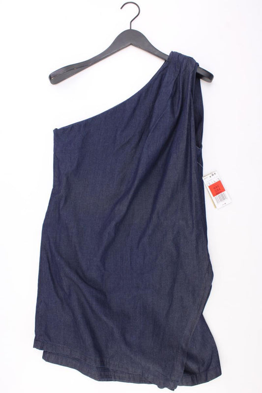 Mango One-Shoulder-Kleid Gr. L neu mit Etikett Neupreis: 24,95€! Ärmellos blau