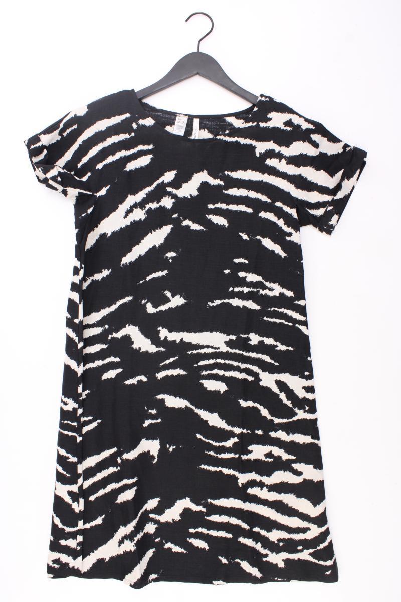 Mango Kurzarmkleid Gr. XS neuwertig schwarz aus Viskose
