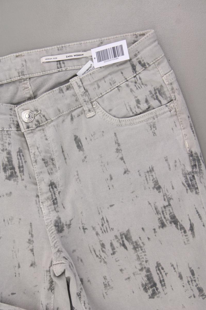 Zara Skinny Jeans Gr. M grau aus Baumwolle