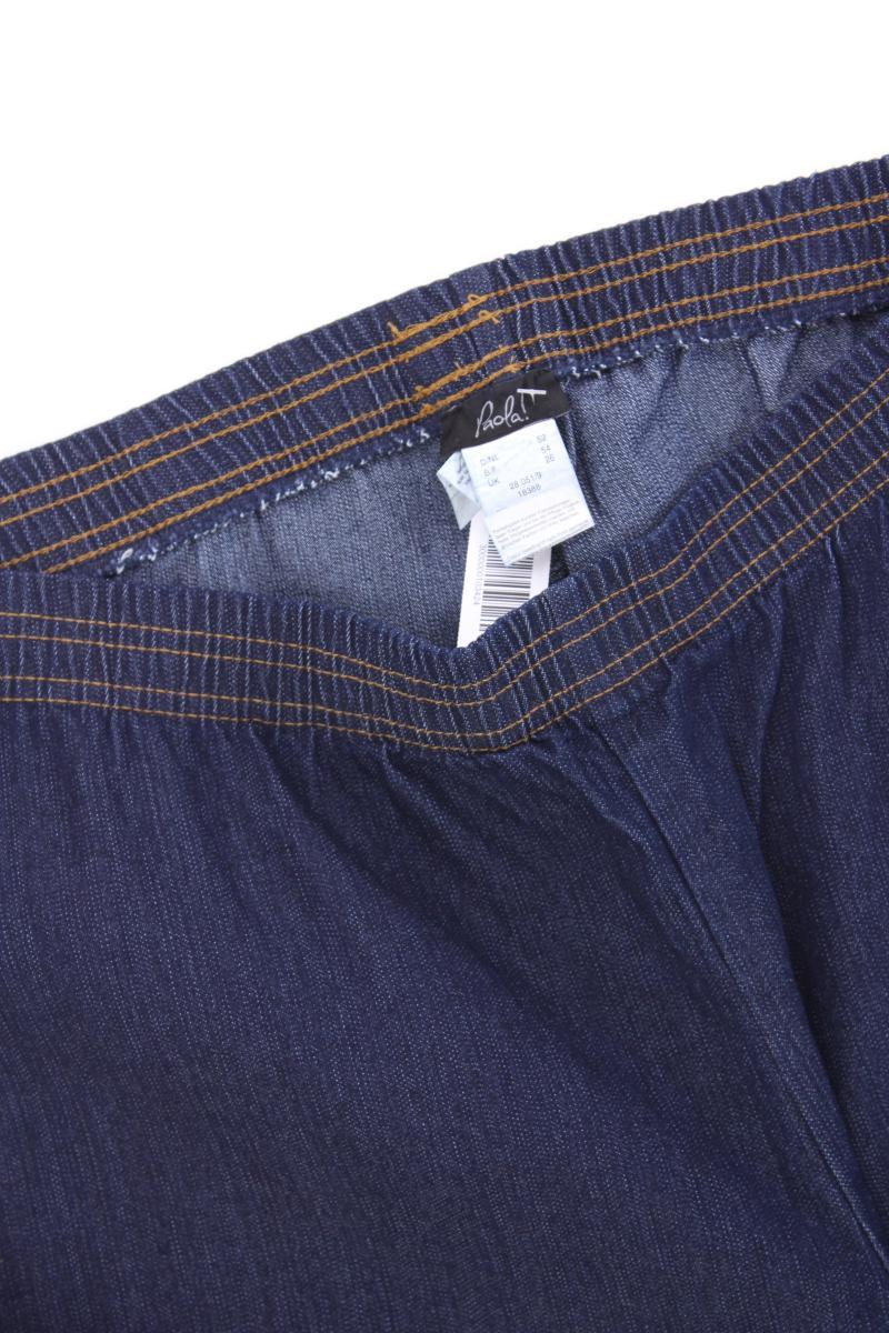 Paola Straight Jeans Gr. 52 blau aus Baumwolle