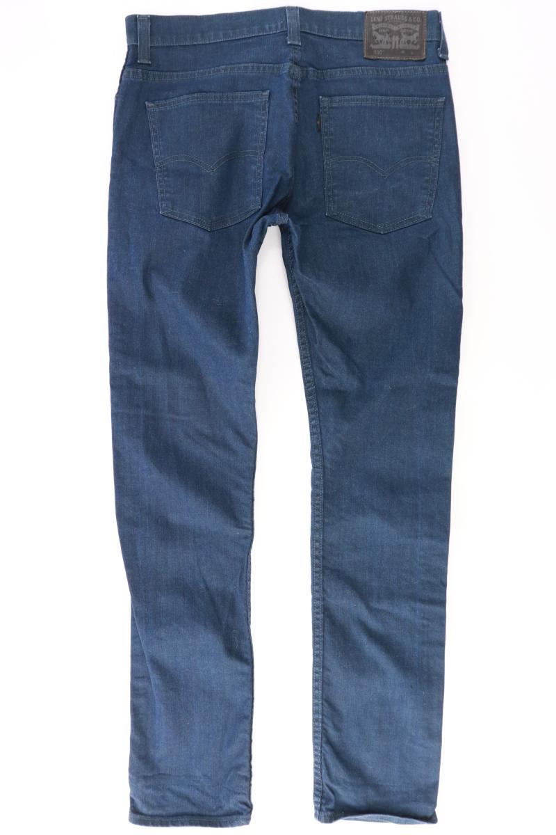 Levi's Straight Jeans für Herren Gr. W33/L32 blau aus Baumwolle