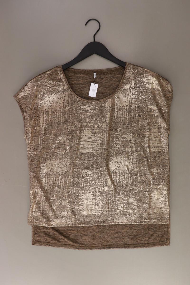 Only T-Shirt Gr. M Kurzarm gold aus Polyester