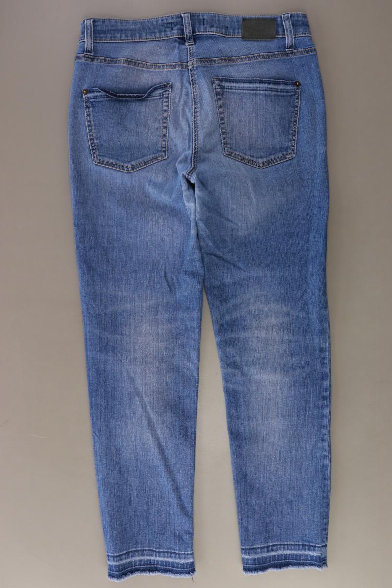 Cambio Straight Jeans Gr. 40 blau aus Baumwolle
