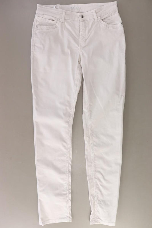 MAC Five-Pocket-Hose Gr. 40/L34 creme aus Baumwolle