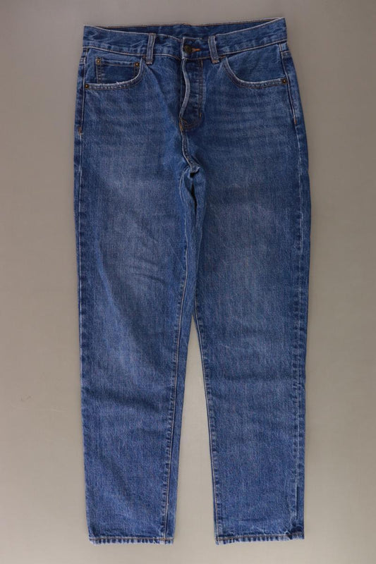 Zara Straight Jeans für Herren Gr. W29 blau aus Baumwolle