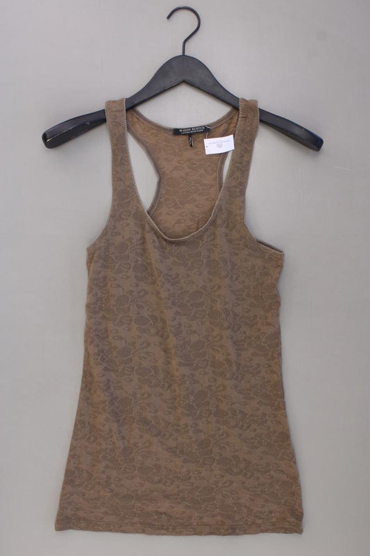 Maison Scotch Trägertop Gr. S braun aus Baumwolle