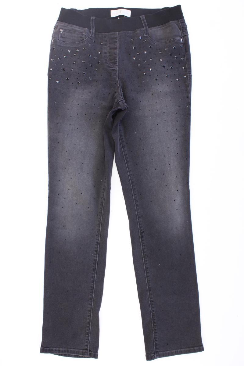 Pfeffinger Skinny Jeans Gr. Kurzgröße 18 grau aus Baumwolle