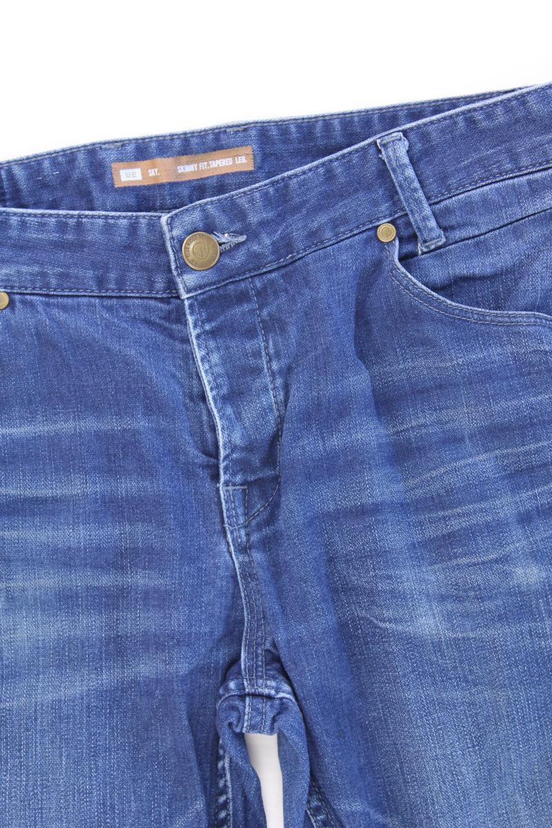 WE Fashion Skinny Jeans für Herren Gr. W32/L34 blau aus Baumwolle