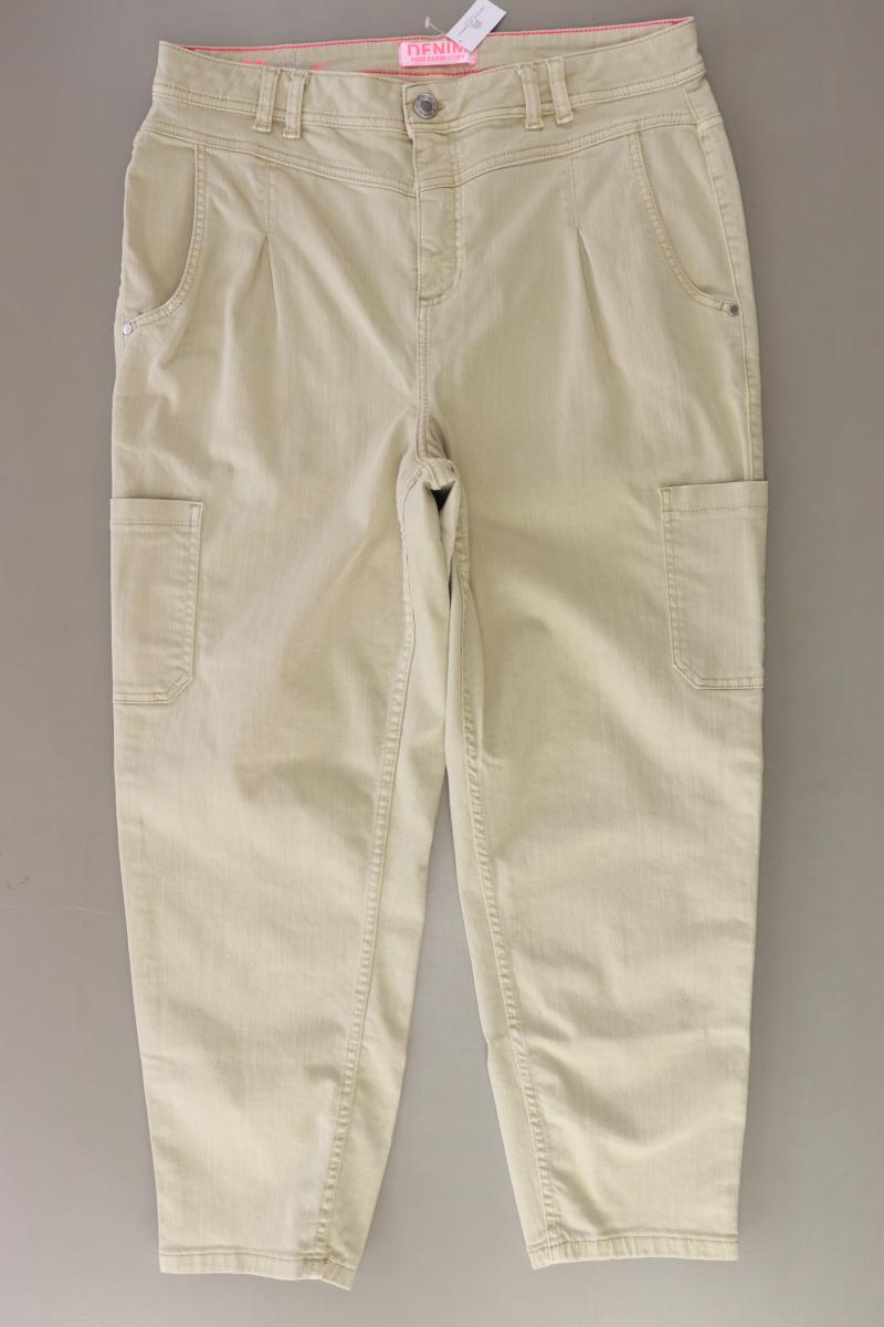 Street One Straight Jeans Gr. W36/L28 creme aus Baumwolle