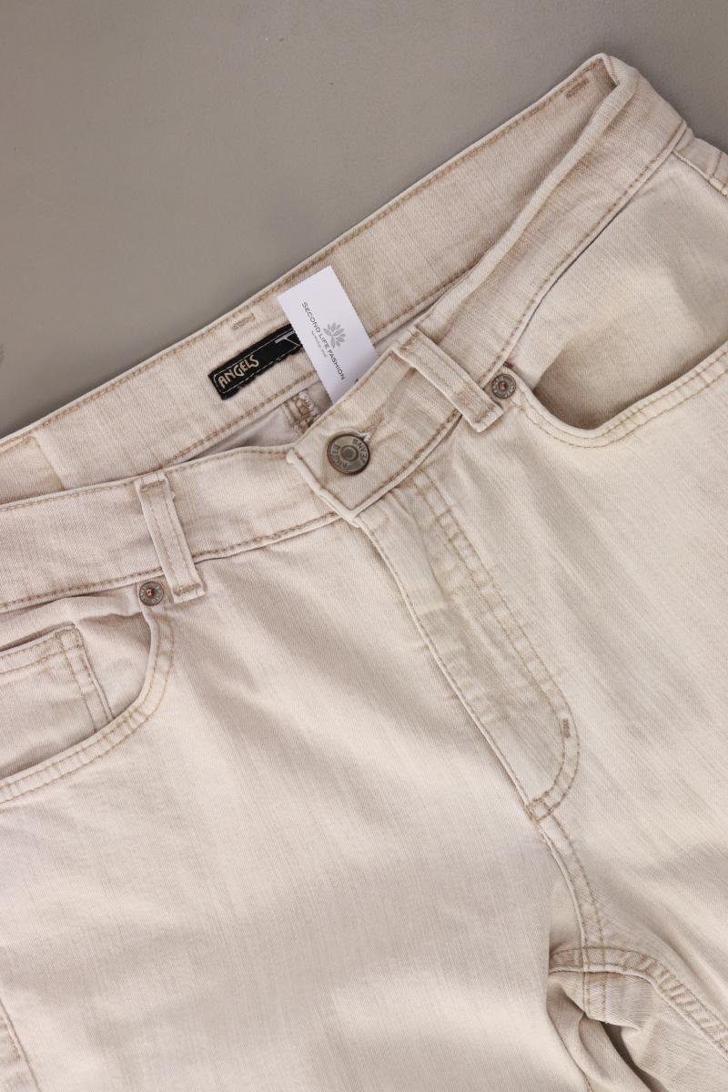 Angels Straight Jeans Gr. 40 creme aus Baumwolle