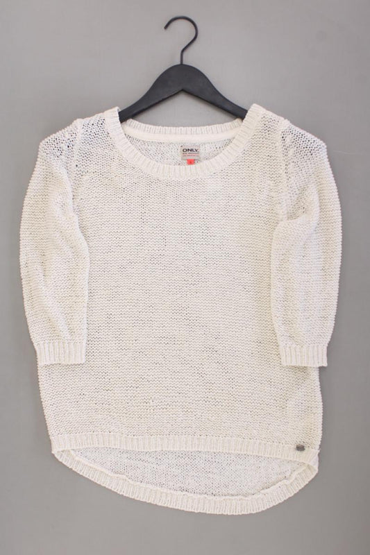 Only Grobstrickpullover Gr. M creme aus Polyacryl