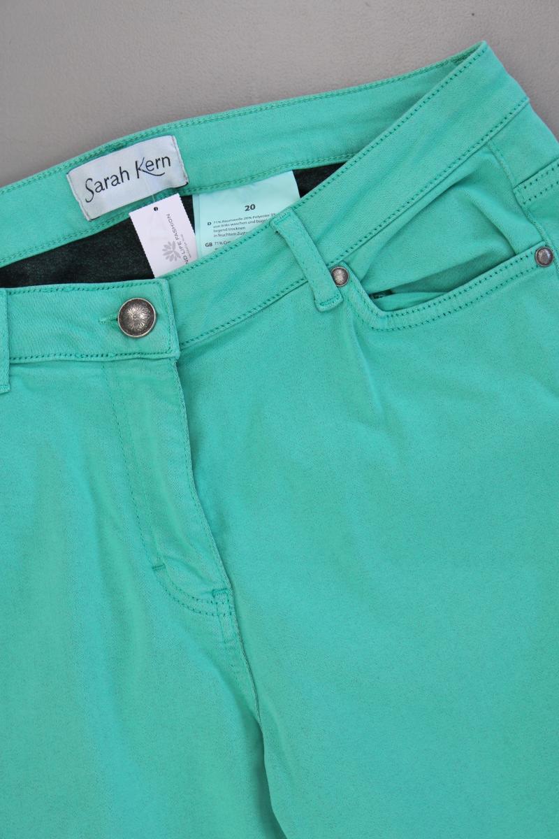 Sarah Kern Five-Pocket-Hose Gr. Kurzgröße 20 grün aus Baumwolle