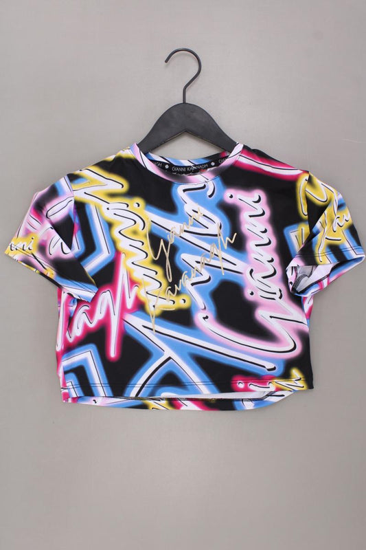 Gianni Kavanagh Cropped Shirt Gr. L Kurzarm mehrfarbig