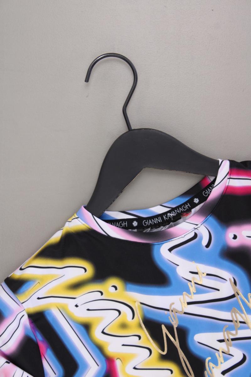 Gianni Kavanagh Cropped Shirt Gr. L Kurzarm mehrfarbig