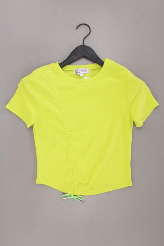 myMo ATHLSR Cropped Shirt Gr. L Kurzarm grün
