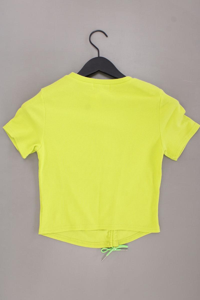 myMo ATHLSR Cropped Shirt Gr. L Kurzarm grün