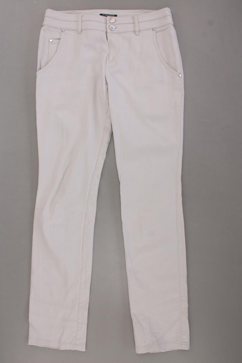 Strenesse Five-Pocket-Hose Gr. 38 creme aus Baumwolle