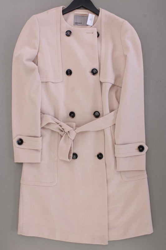 Vero Moda Classic Mantel Gr. M mit Gürtel rosa aus Polyester