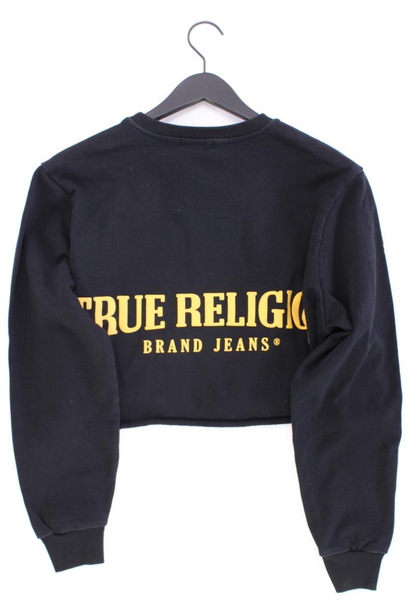 True Religion Crop Pullover Gr. L schwarz
