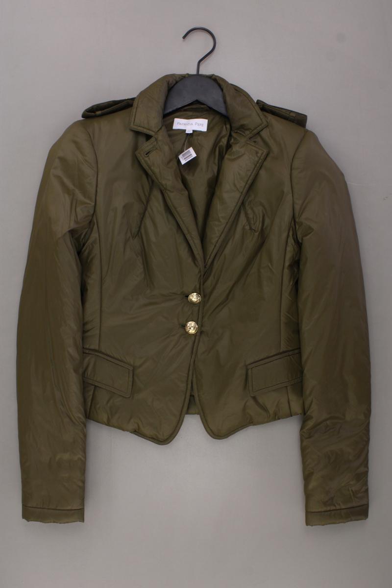 Patrizia Pepe Classic Jacke Gr. IT 42 (S) neuwertig olivgrün aus Polyamid