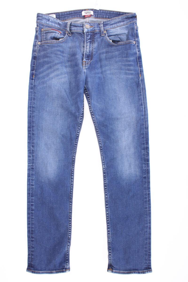 Tommy Jeans Straight Jeans für Herren Gr. W32/L32 Modell Ryan blau aus Baumwolle