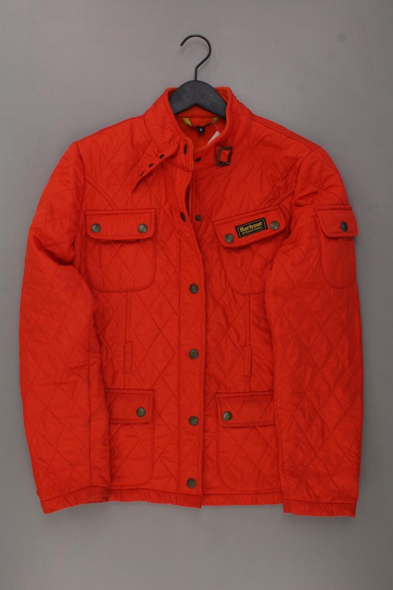 Barbour Steppjacke Gr. XL orange aus Baumwolle