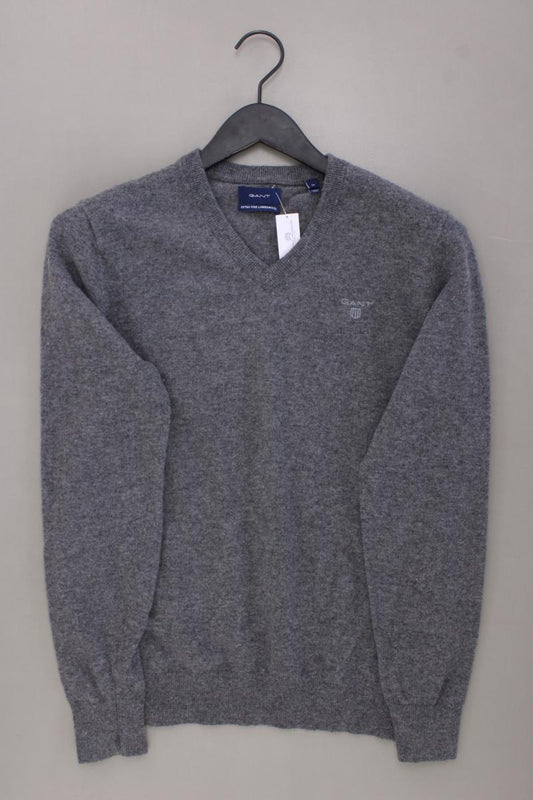 Gant Wollpullover für Herren Gr. M grau