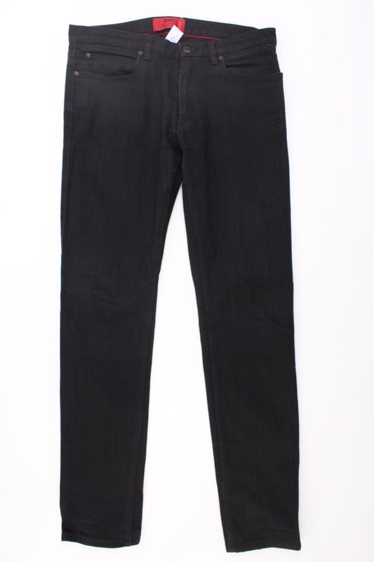 Hugo Boss Straight Jeans für Herren Gr. W33/L34 schwarz
