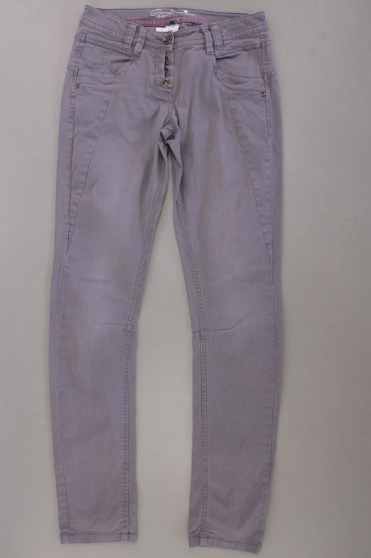 Tom Tailor Hose Gr. 34 grau aus Baumwolle