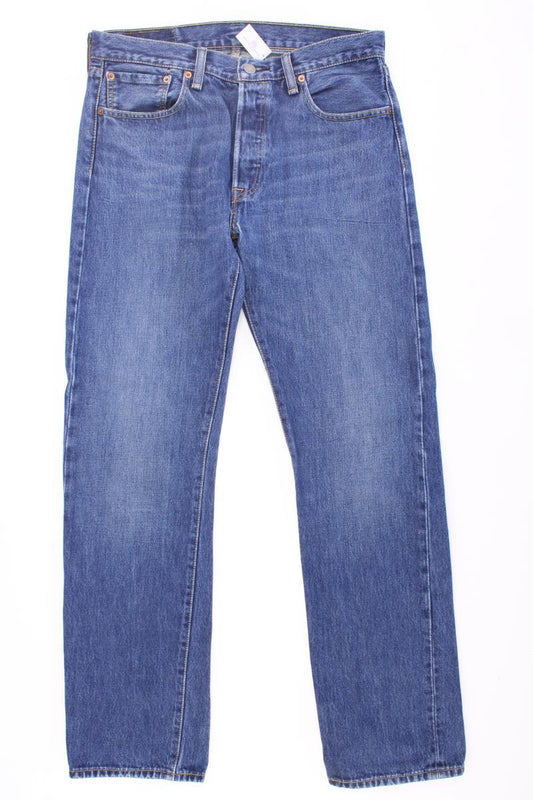 Levi's Straight Jeans für Herren Gr. W32/L32 neuwertig blau aus Baumwolle