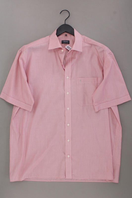 Eterna Kurzarmhemd für Herren Gr. Hemdgröße 43 rot aus Baumwolle