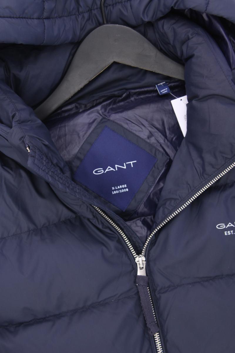 Gant Kapuzenjacke für Herren Gr. XL blau aus Polyester