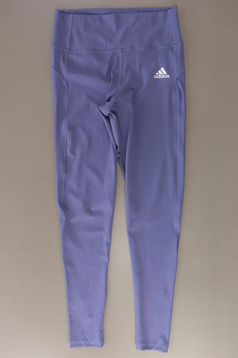 Adidas Sporthose Gr. M blau aus Polyester