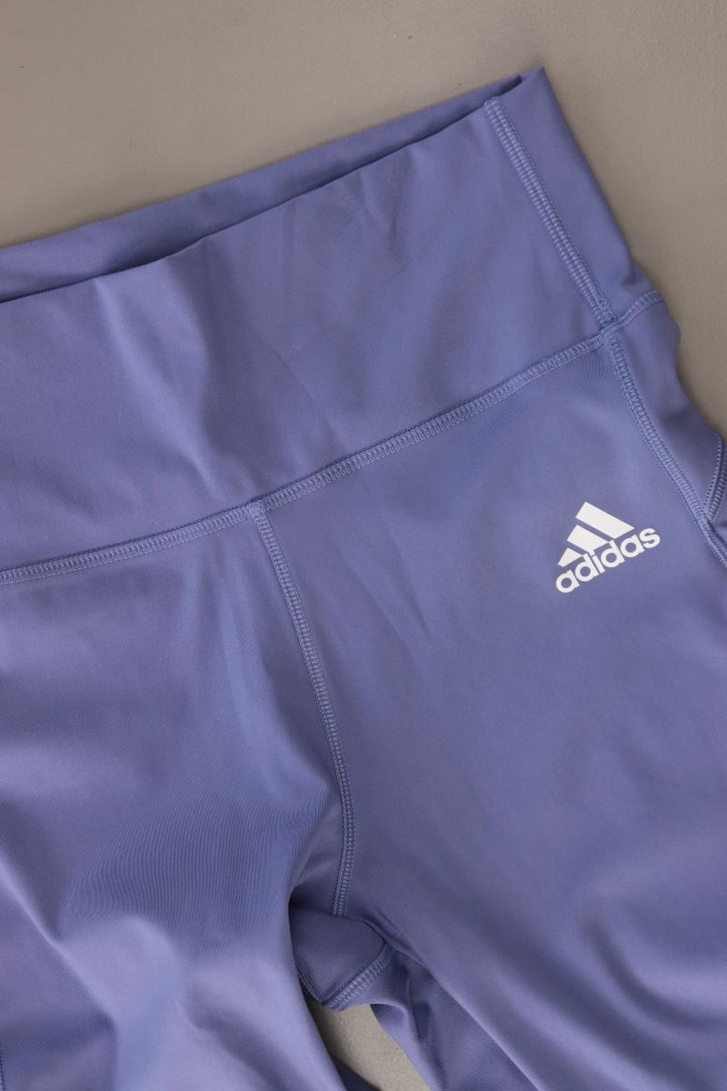 Adidas Sporthose Gr. M blau aus Polyester