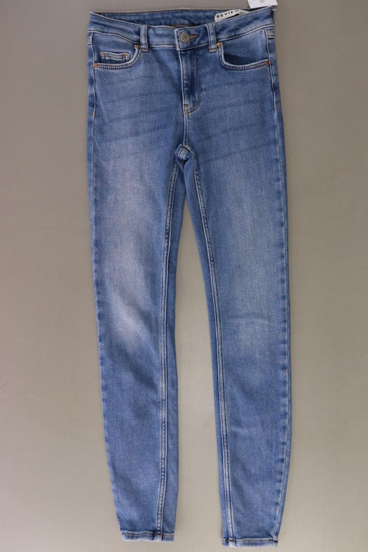 Review Skinny Jeans Gr. W25/L32 blau aus Baumwolle