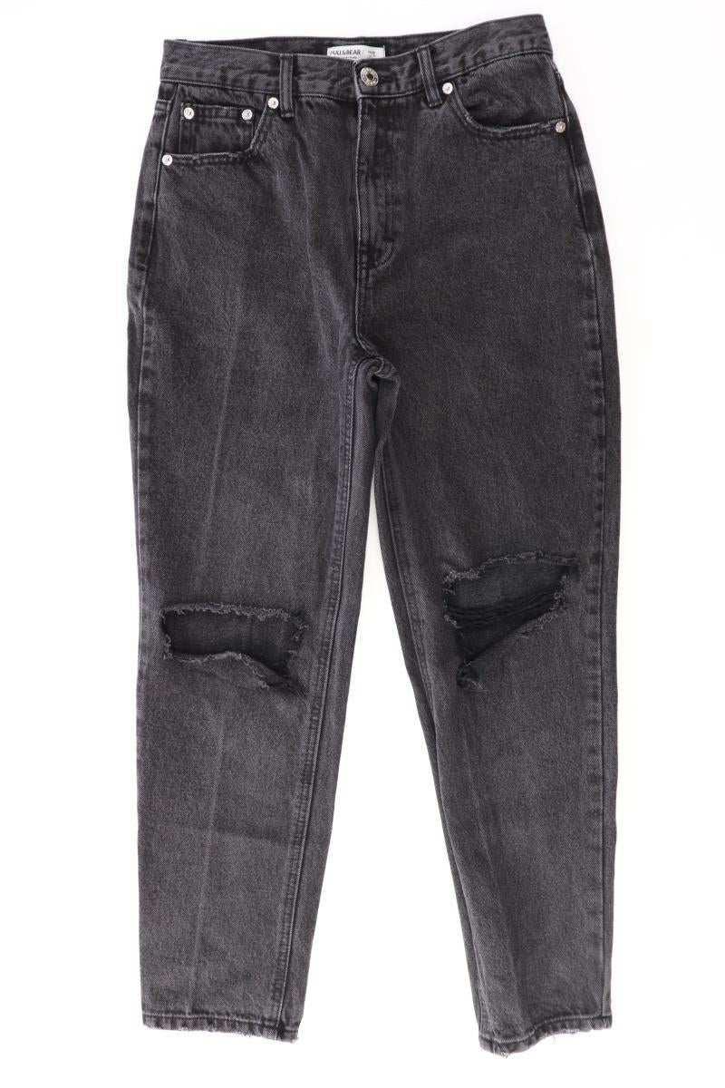 Pull&Bear Mom Jeans Gr. 38 grau aus Baumwolle