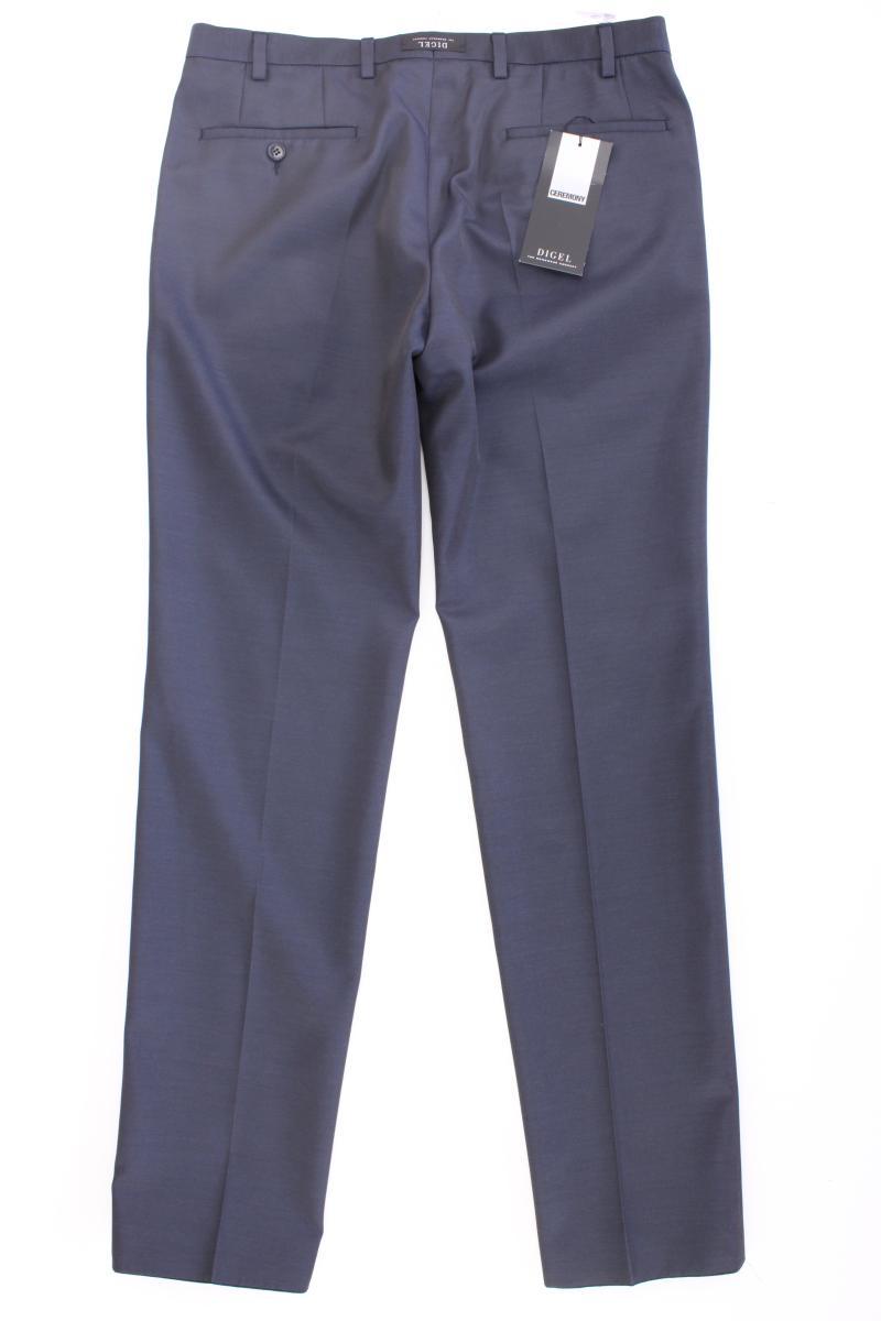 Digel Anzughose Modell Franco für Herren Gr. 48 neu mit Etikett blau