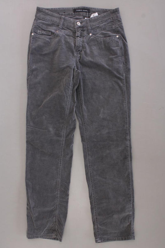 Cambio Samthose Gr. 38 Modell Posh grau aus Baumwolle