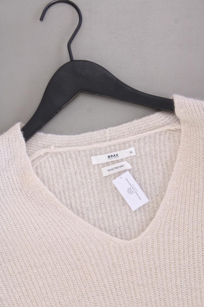 Brax Grobstrickpullover Gr. 36 creme