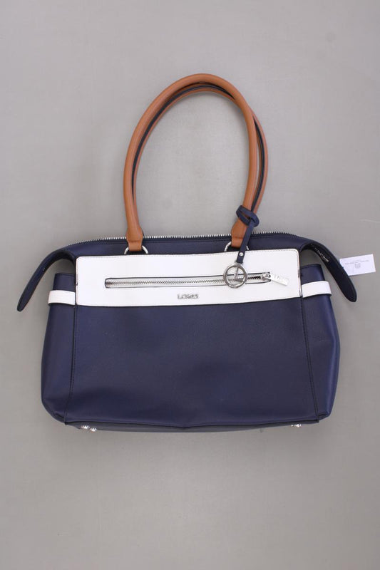 L. Credi Henkeltasche blau aus Polyurethan