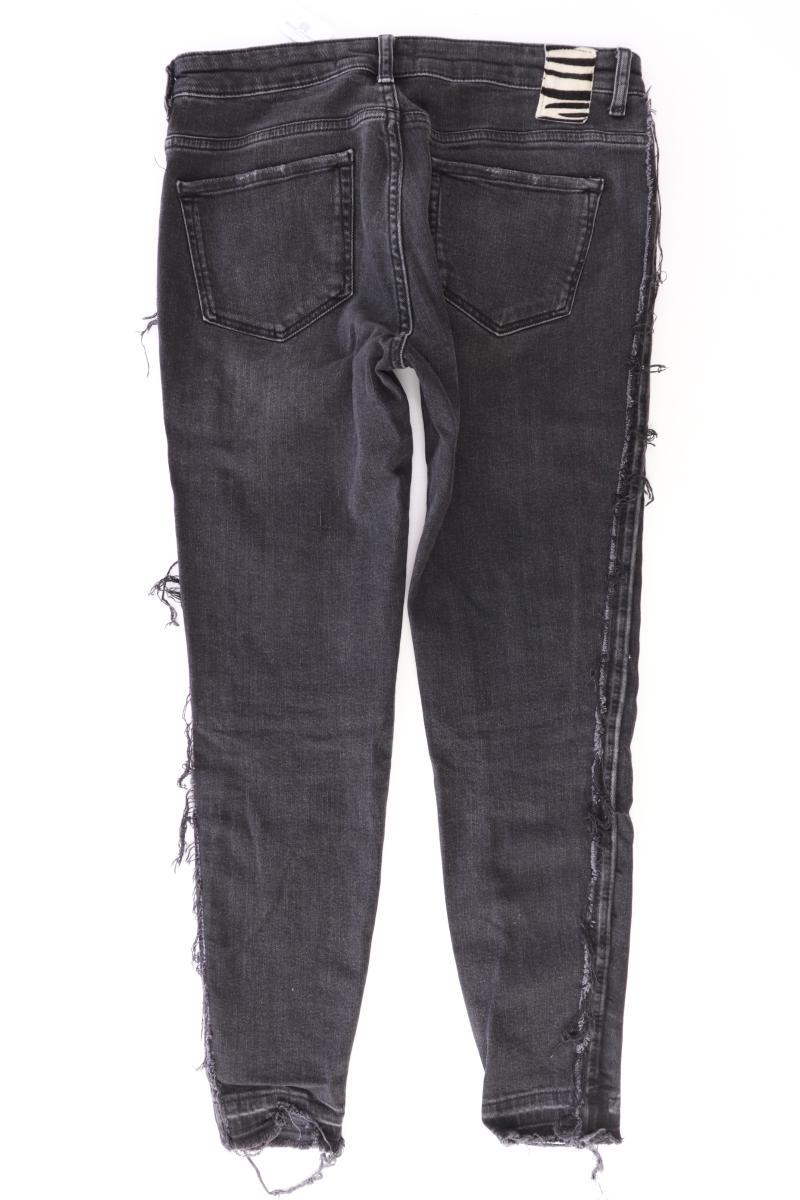 Zara Skinny Jeans Gr. 38 schwarz aus Baumwolle