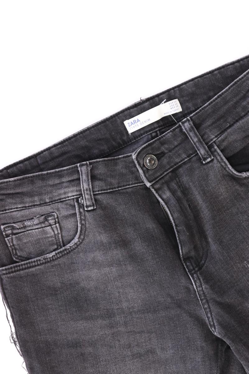 Zara Skinny Jeans Gr. 38 schwarz aus Baumwolle
