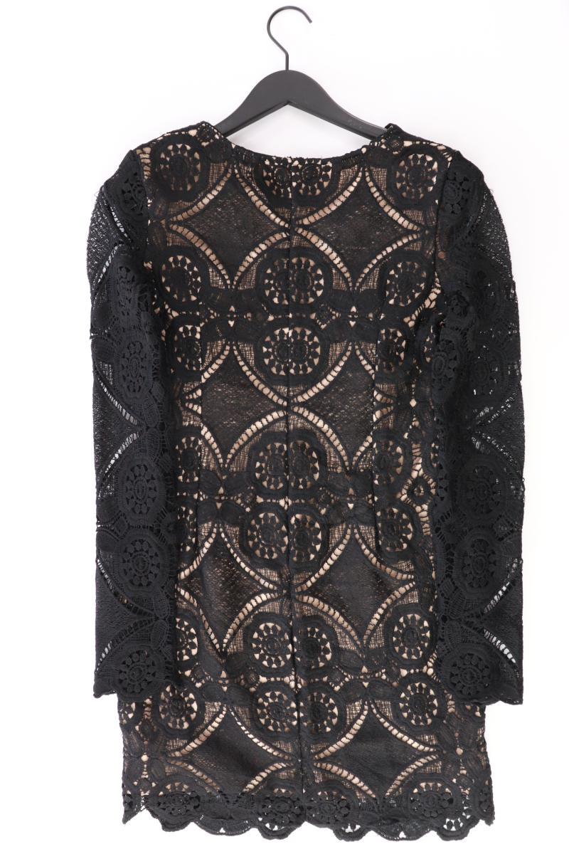 Love Triangle Spitzenkleid Gr. UK 14 (M) Langarm schwarz aus Polyester