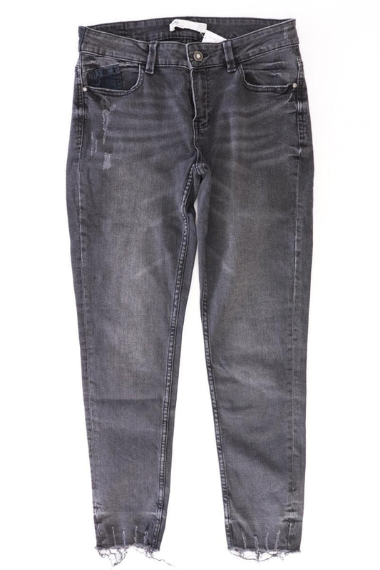 Zara Skinny Jeans Gr. 38 grau aus Baumwolle
